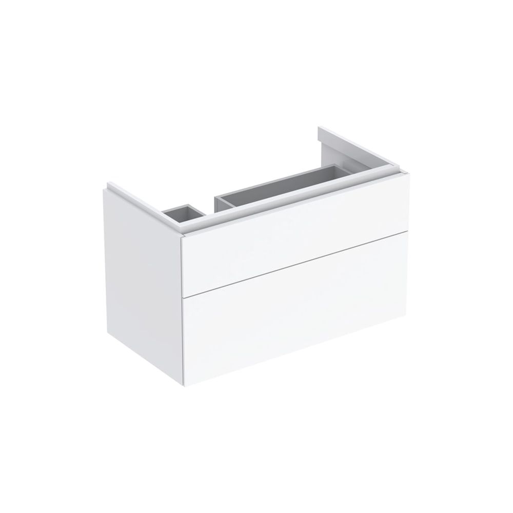 Geberit Xeno2 Unterschrank für Waschtisch Ablagefläche 2 Schubladen 88x53x462cm Weiß... GEBERIT-500515011 4025416610144 (Abb. 3)