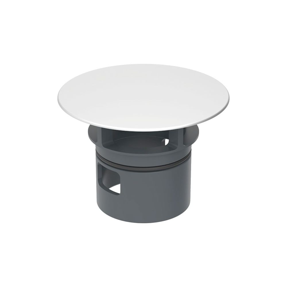 Geberit Ventilabdeckung für Ablaufventil mit freiem Auslauf aus Kunststoff, Mattverc... GEBERIT-241993461 4025416736820 (Abb. 3)