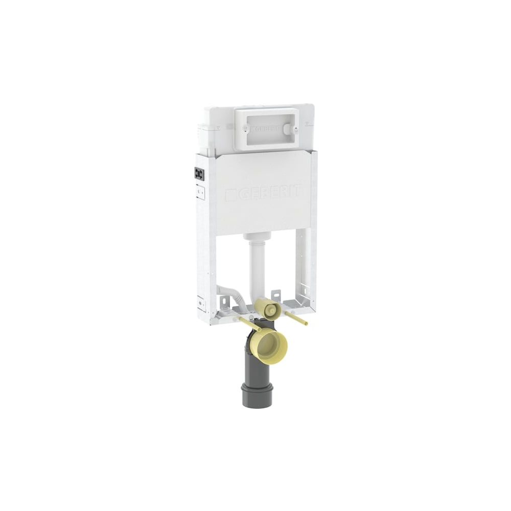 Geberit KombifixBasic Element für Wand-WC 108cm, mit Delta Unterputzspülkasten 12cm... GEBERIT-110100001 4025416799856 (Abb. 4)