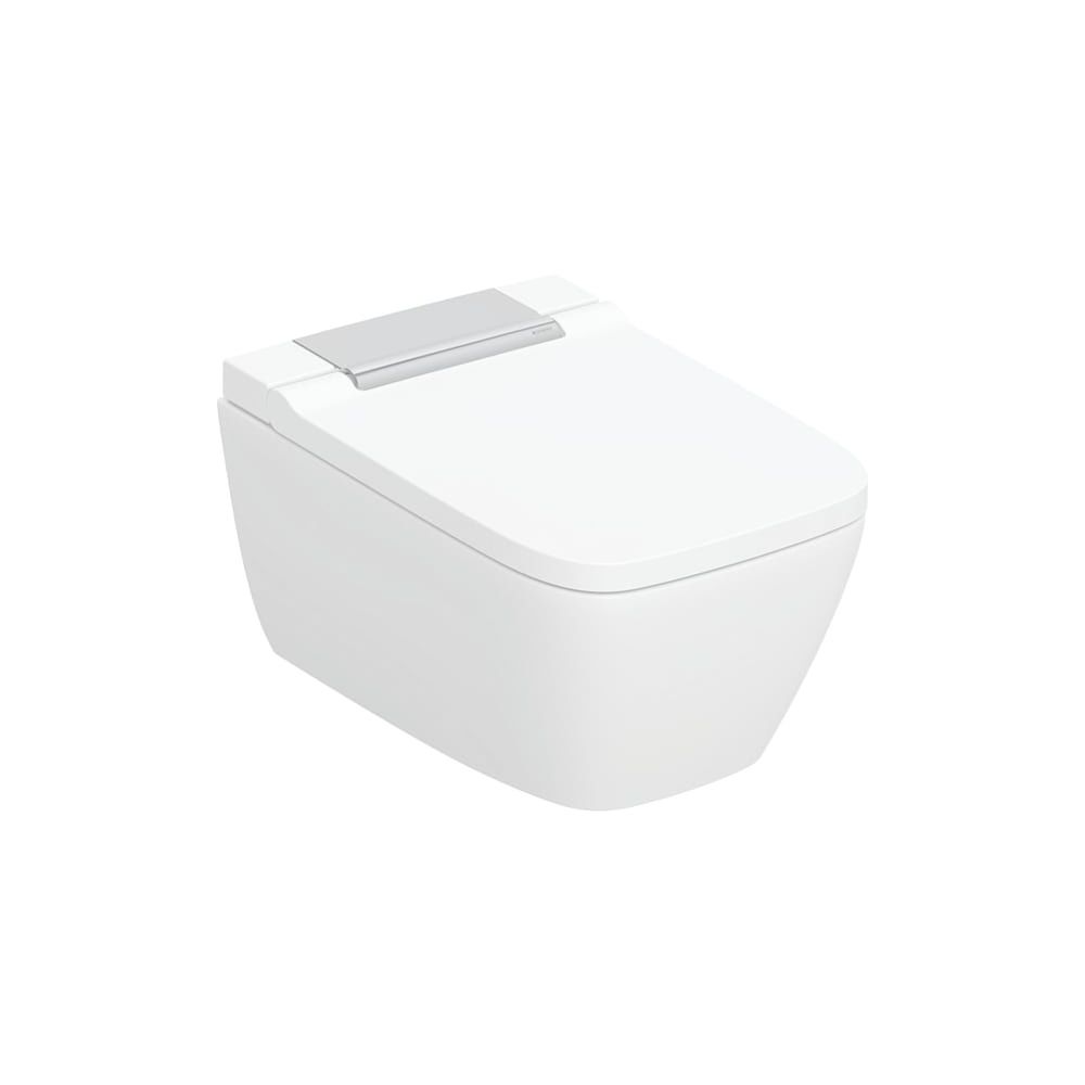 Geberit AquaClean Sela Square WC-Komplettanlage Wand-WC, Hochglanz verchromt... GEBERIT-146250211 4025410103079 (Abb. 1)