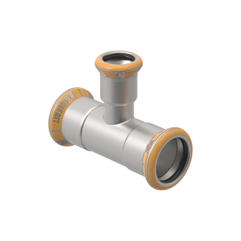 Geberit Mapress Therm T-Stück reduziert d 76,1mm, d1 22mm, d2 76,1mm... GEBERIT-41229 4025410095992 (Abb. 1)