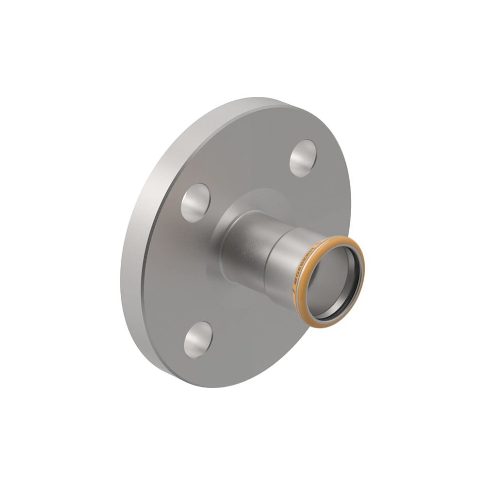 Geberit Mapress Therm Flansch PN 10/16 mit Pressmuffe 42mm, DN 40... GEBERIT-43737 4025410097200 (Abb. 1)