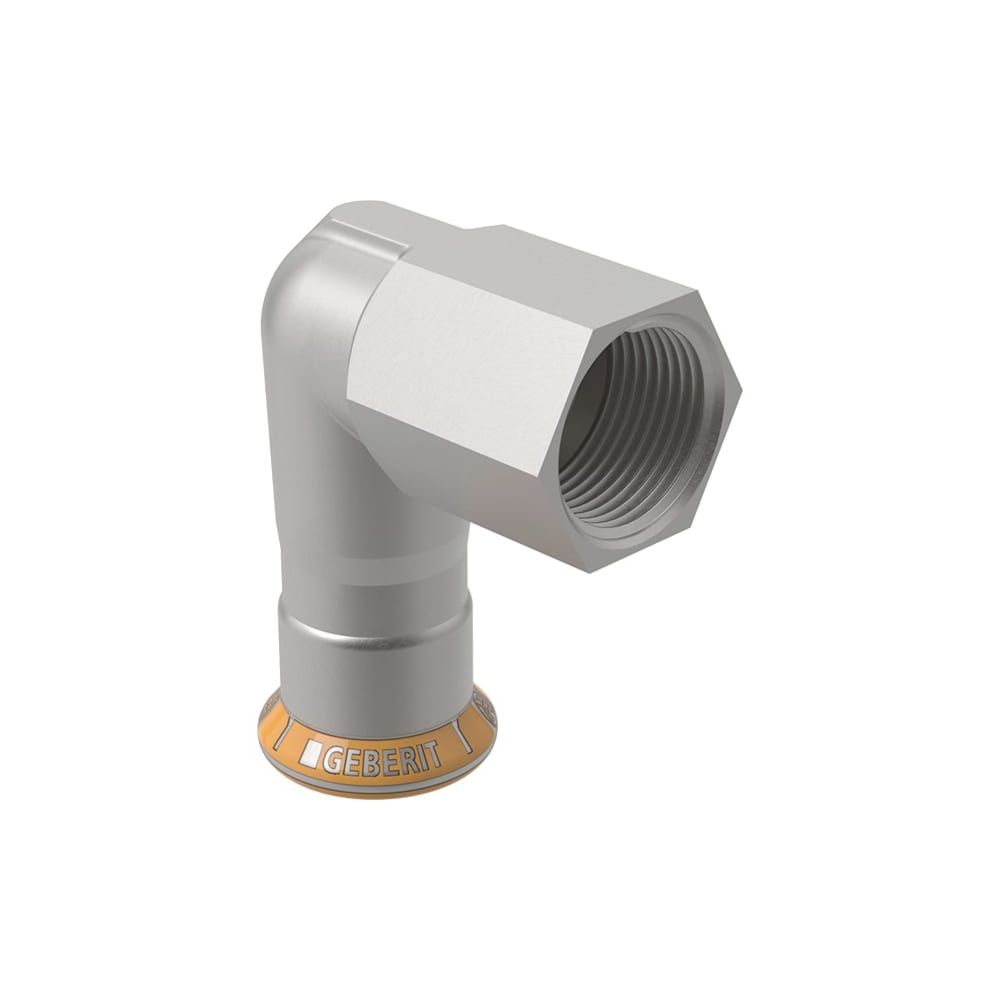 Geberit Mapress Therm Übergangswinkel 90 Grad mit Innengewinde d 28mm, Rp 1″... GEBERIT-43806 4025410097293 (Abb. 1)