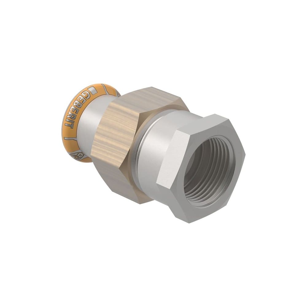 Geberit Mapress Therm Übergangsverschraubung mit Innengewinde d 22mm, Rp 3/4″... GEBERIT-45404 4025410097576 (Abb. 1)