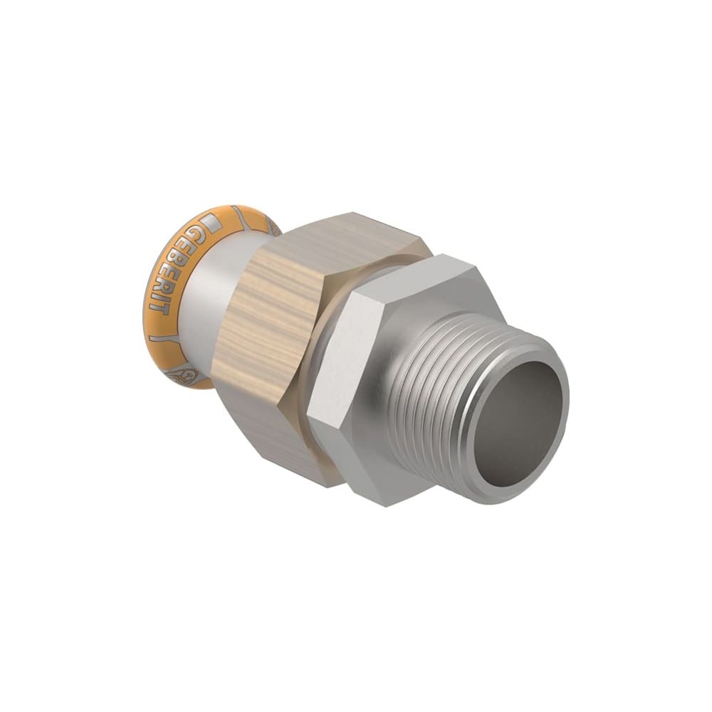 Geberit Mapress Therm Übergangsverschraubung mit Außengewinde d 28mm, R 1″... GEBERIT-45437 4025410097644 (Abb. 1)