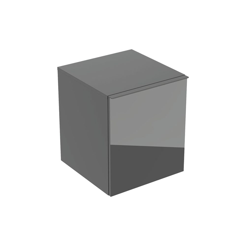 Geberit Acanto Seitenschrank 1 Schublade/Innenschublade H 52cm Lava lackiert matt/Gl... GEBERIT-503010JK2 4025410127228 (Abb. 1)