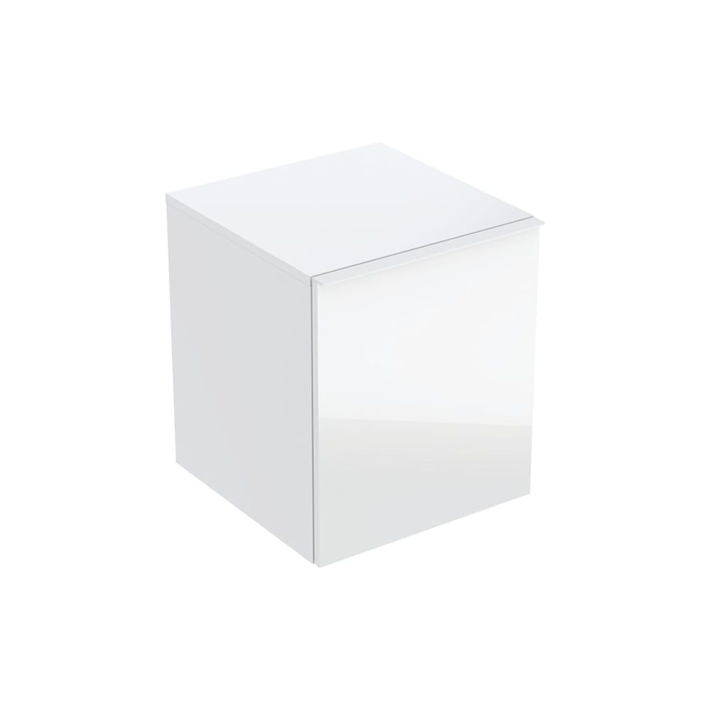 Geberit Acanto Seitenschrank 1 Schublade/Innenschublade H 52cm Weiß lackiert hochglä... GEBERIT-503010012 4025410133434 (Abb. 1)