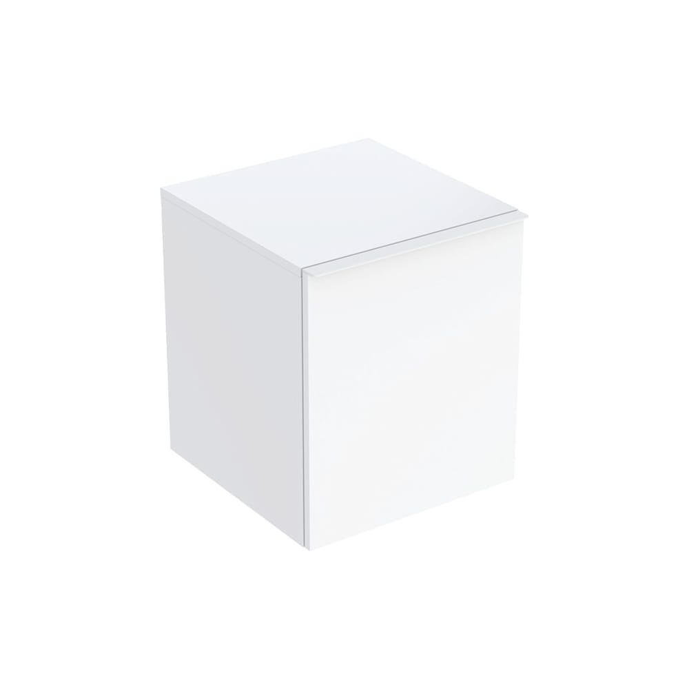 Geberit Acanto Seitenschrank 1 Schublade/Innenschublade H 52cm, Weiß lackiert hochgl... GEBERIT-503010011 4025410133410 (Abb. 1)