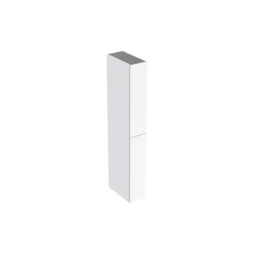 Geberit Hochschrank mit zwei Auszügen 24x180x48cm, Weiß hochglänzend... GEBERIT-503011011 4025410133472 (Abb. 1)