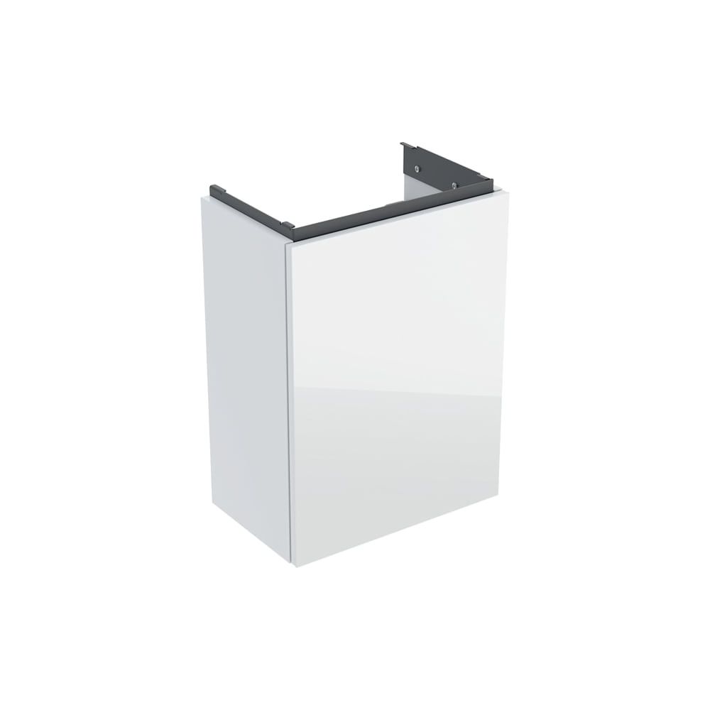 Geberit Acanto Unterschrank für Handwaschbecken 1 Tür WT 40cm Weiß lackiert hochglän... GEBERIT-503001012 4025410126450 (Abb. 1)