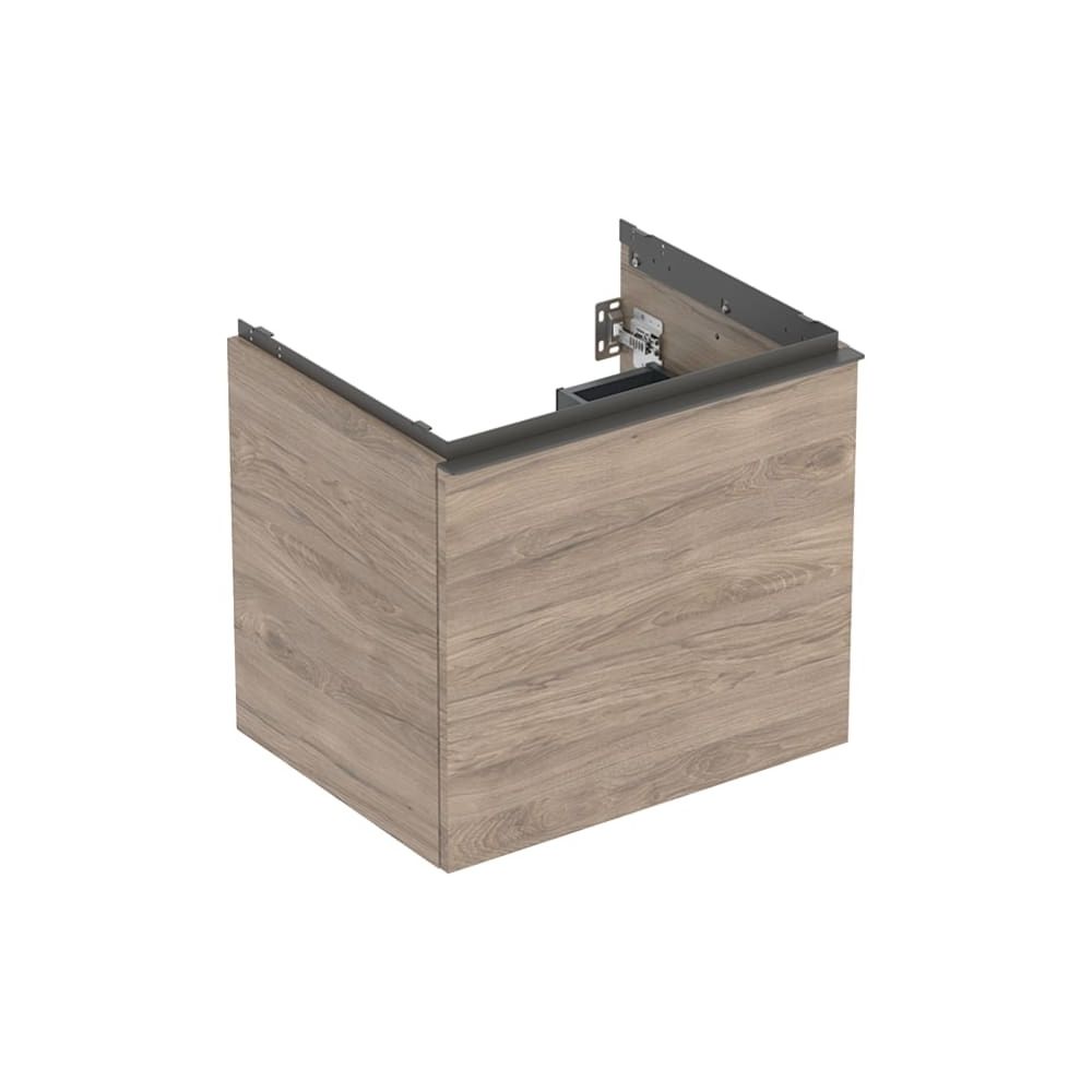 Geberit Acanto Unterschrank für Waschtisch 1 Schublade/Innenschublade WT 60cm, Nussb... GEBERIT-503003JR1 4025410141347 (Abb. 1)