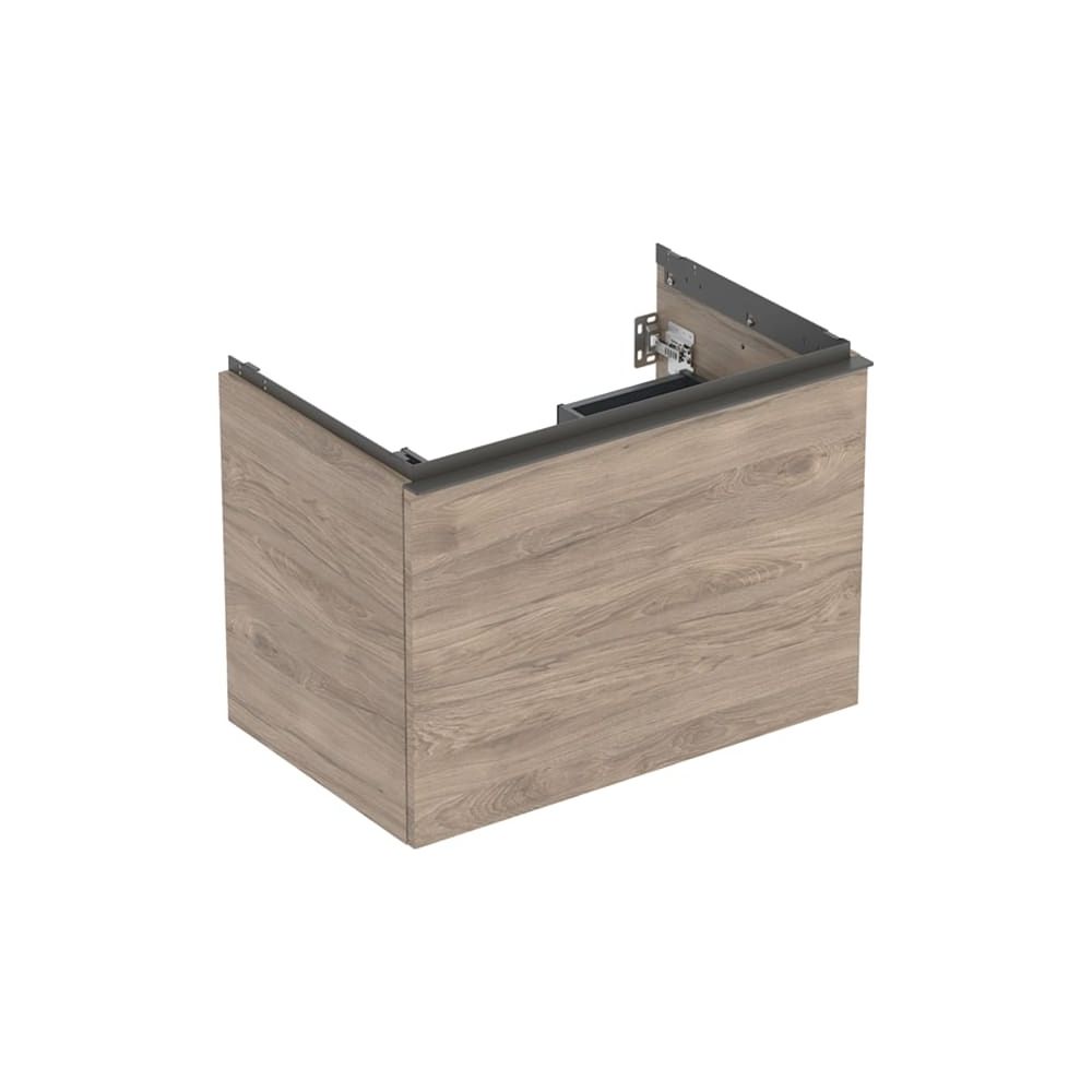 Geberit Acanto Unterschrank für Waschtisch 1 Schublade/Innenschublade WT 75cm, Nussb... GEBERIT-503004JR1 4025410126993 (Abb. 1)