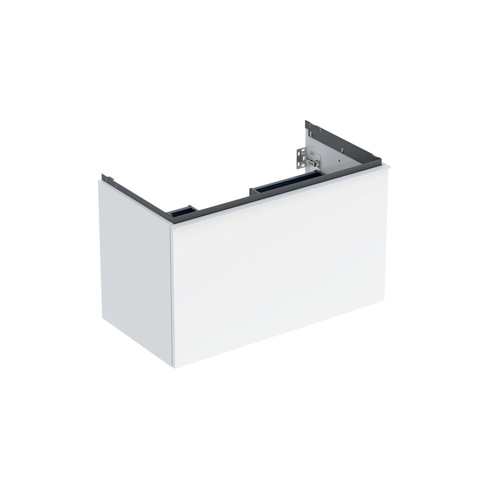 Geberit Acanto Unterschrank für Waschtisch 1 Schublade/Innenschublade WT 90cm Weiß l... GEBERIT-503005011 4025410127419 (Abb. 1)