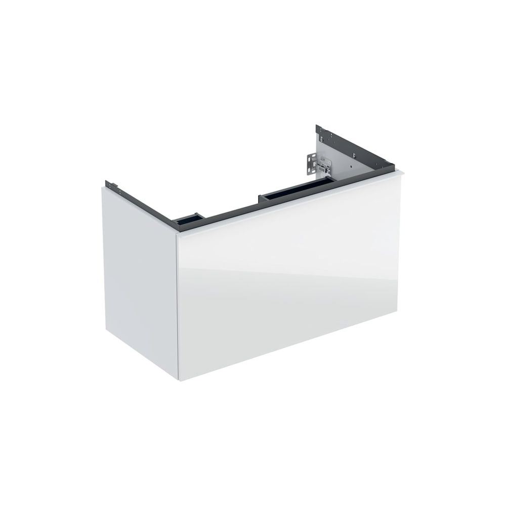 Geberit Acanto Unterschrank für WT 1 Schublade/Innenschublade WT 90cm Weiß lackiert ... GEBERIT-503005012 4025410126573 (Abb. 1)