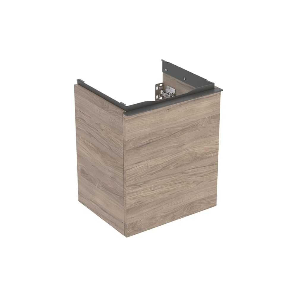 Geberit Acanto Unterschrank für Handwaschbecken 1 Schublade WT 45cm, Nussbaum hickor... GEBERIT-503002JR1 4025410140821 (Abb. 1)