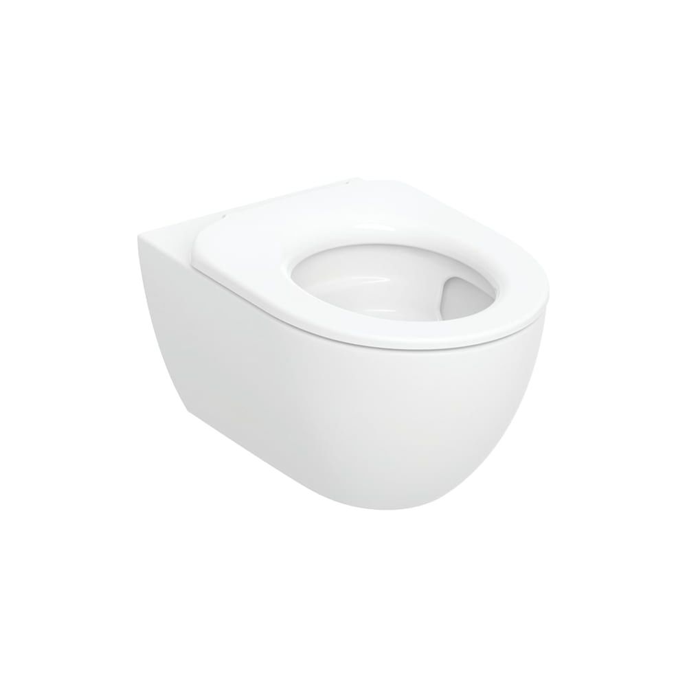 Geberit Acanto Set Wand-WC, mit WC-Sitzring, Tiefspüler TurboFlush, geschlossenes Ke... GEBERIT-502996001 4064746012204 (Abb. 1)