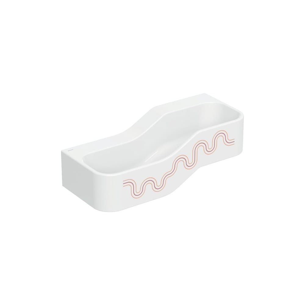 Geberit Bambini Spiel-/Waschlandschaft, 2 Waschplätze, tieferes Becken links B 90cm,... GEBERIT-502973FY2 4064746000263 (Abb. 1)
