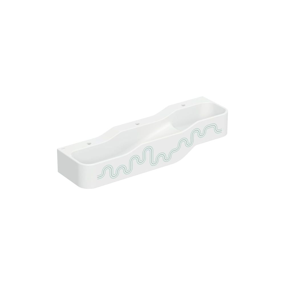 Geberit Bambini Spiel-/Waschlandschaft, 3 Waschplätze, tieferes Becken links B 140cm... GEBERIT-502975791 4064746000706 (Abb. 1)
