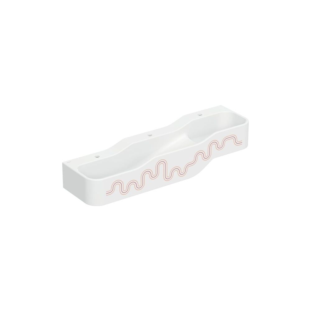 Geberit Bambini Spiel-/Waschlandschaft, 3 Waschplätze, tieferes Becken links B 140cm... GEBERIT-502975FY1 4064746000669 (Abb. 1)