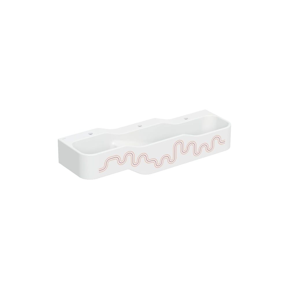 Geberit Bambini Spiel-/Waschlandschaft, 3 Waschplätze, tieferes Becken rechts B 140c... GEBERIT-502976FY1 4064746000737 (Abb. 1)