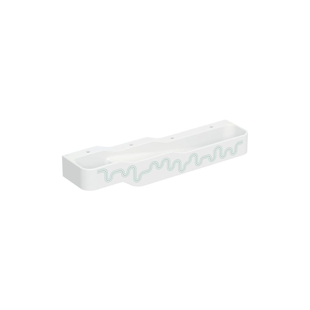 Geberit Bambini Spiel-/Waschlandschaft, 4 Waschplätze, tieferes Becken rechts B 180c... GEBERIT-502978791 4064746000911 (Abb. 1)