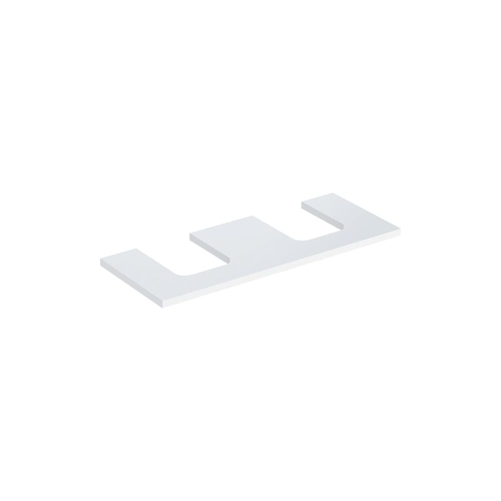 Geberit ONE Waschtischplatte Ausschnitt 2-fach, für Aufsatzwaschtisch Schalenform, 1... GEBERIT-505335001 4025410937803 (Abb. 3)