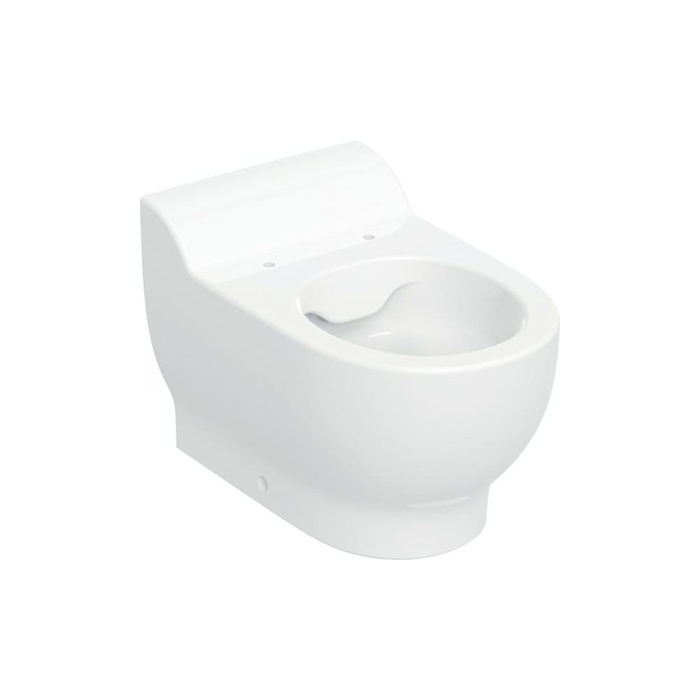 Geberit Bambini Stand-WC für Kinder, Tiefspüler Rimfree, Höhe 30cm, Weiß, KeraTect... GEBERIT-502966008 4025410105387 (Abb. 1)