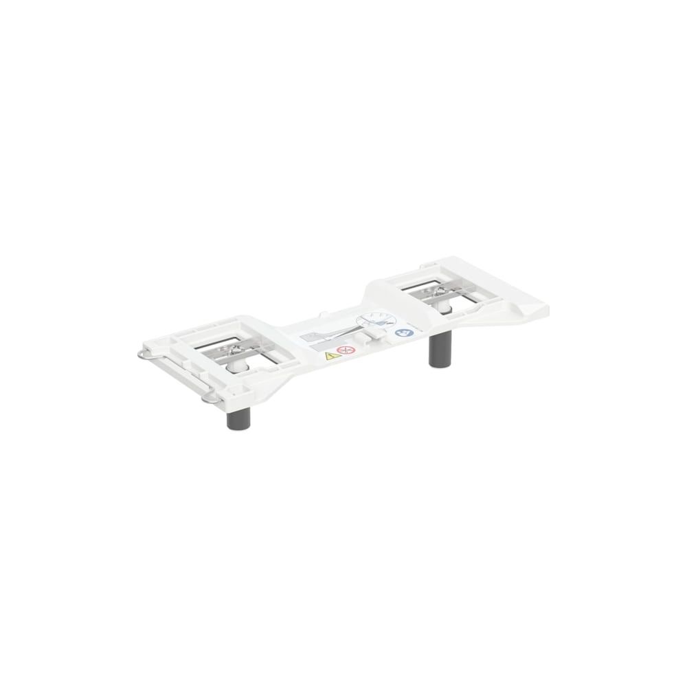 Geberit Adapterplatte, Befestigungsmaterial für Geberit AquaClean Tuma WC-Aufsatz... GEBERIT-243902001 4025416207658 (Abb. 1)
