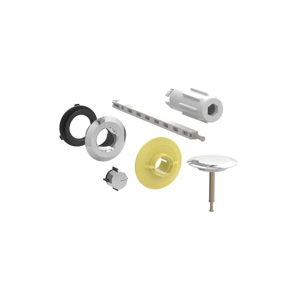 Geberit Serviceset für Badewannenablauf mit Druckbetätigung PushControl, Hochglanz v... GEBERIT-245428211 4025410626776 (Abb. 3)
