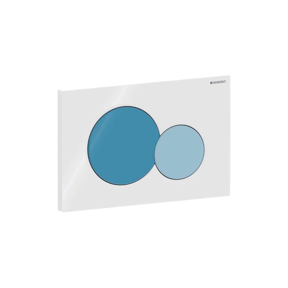 Geberit Drückerplatte Sigma01, 2-Mengen-Spülung, rund, für Bambini, Ozeanblau... GEBERIT-115770SX5 4064746001536 (Abb. 3)