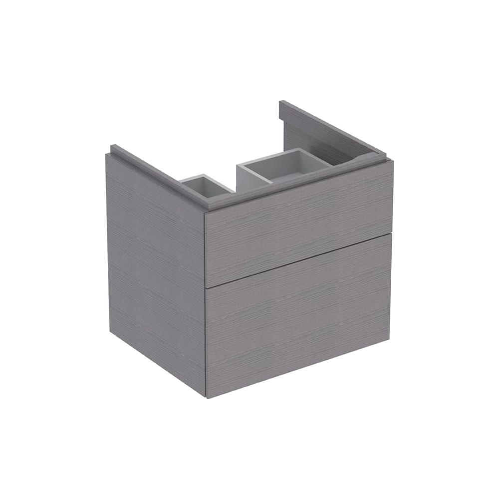Geberit Xeno2 Unterschrank für Waschtisch, 2 Schubladen, 58x53x46,2cm, sculturagrau/... GEBERIT-500506431 4025416611677 (Abb. 2)