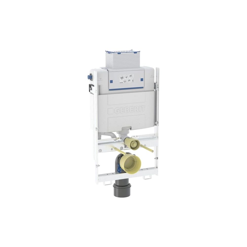 Geberit GIS Element für Wand-WC, 87cm mit Omega Unterputzspülkasten 12cm... GEBERIT-461141002 4064746023866 (Abb. 1)
