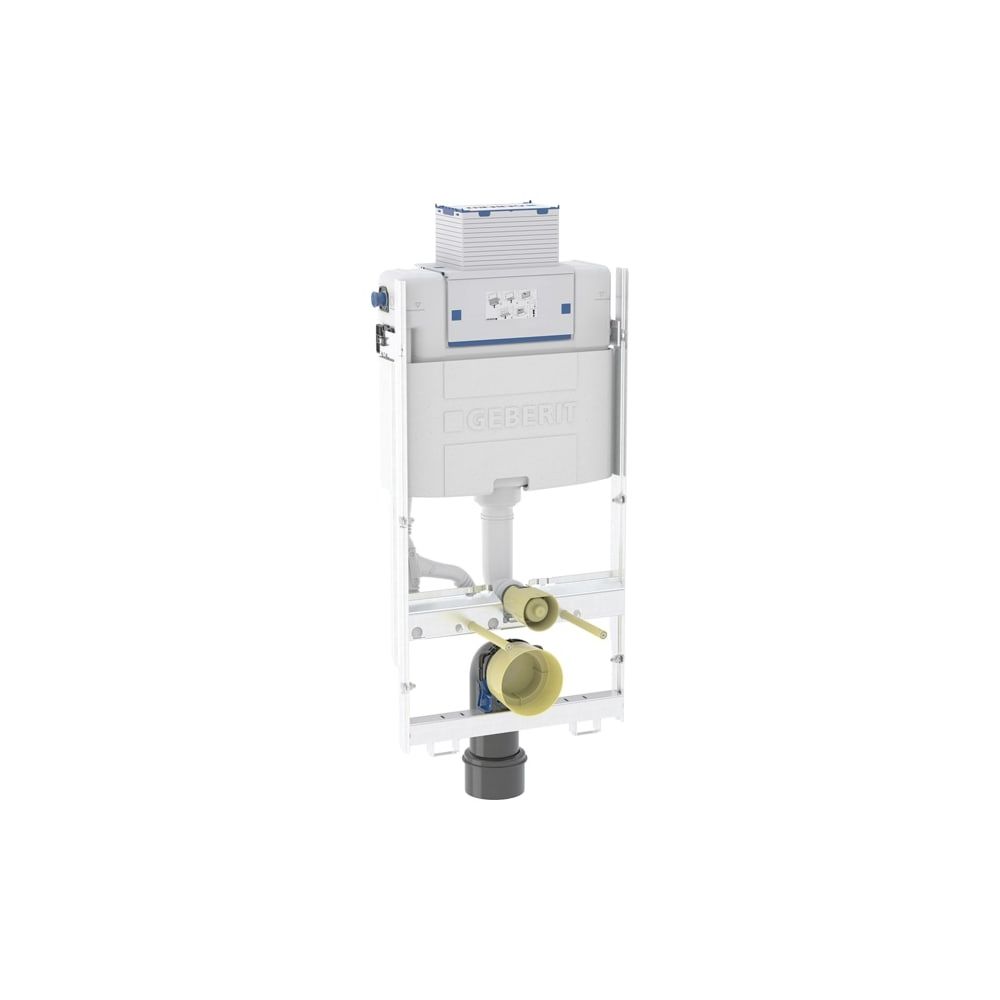 Geberit GIS Element für Wand-WC, 100cm mit Omega Unterputzspülkasten 12cm... GEBERIT-461151002 4064746023859 (Abb. 1)