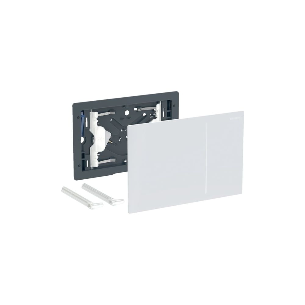 Geberit Sigma 70 Drückerplatte, 2-Mengen-Spülung, Weiß... GEBERIT-242813SI1 4025416225904 (Abb. 2)
