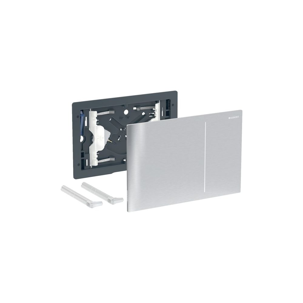 Geberit Sigma 70 Drückerplatte, 2-Mengen-Spülung gebürstet, easy-to-clean... GEBERIT-242813FW1 4025416307365 (Abb. 2)