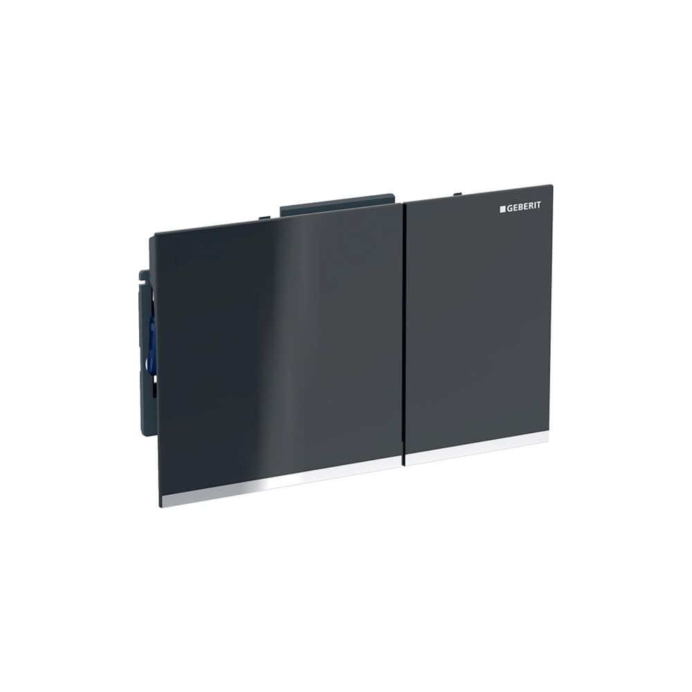Geberit Sigma 60 Drückerplatte, 2-Mengen-Spülung Schwarz, verspiegelt, Hochglanz ver... GEBERIT-243415SJ1 4025416830641 (Abb. 2)