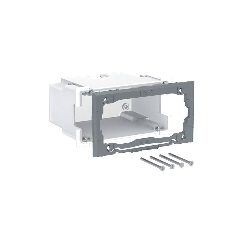 Geberit Rohbauset für Fernbetätigung eckiges Design, pneumatisch... GEBERIT-244505001 4025410751058 (Abb. 2)