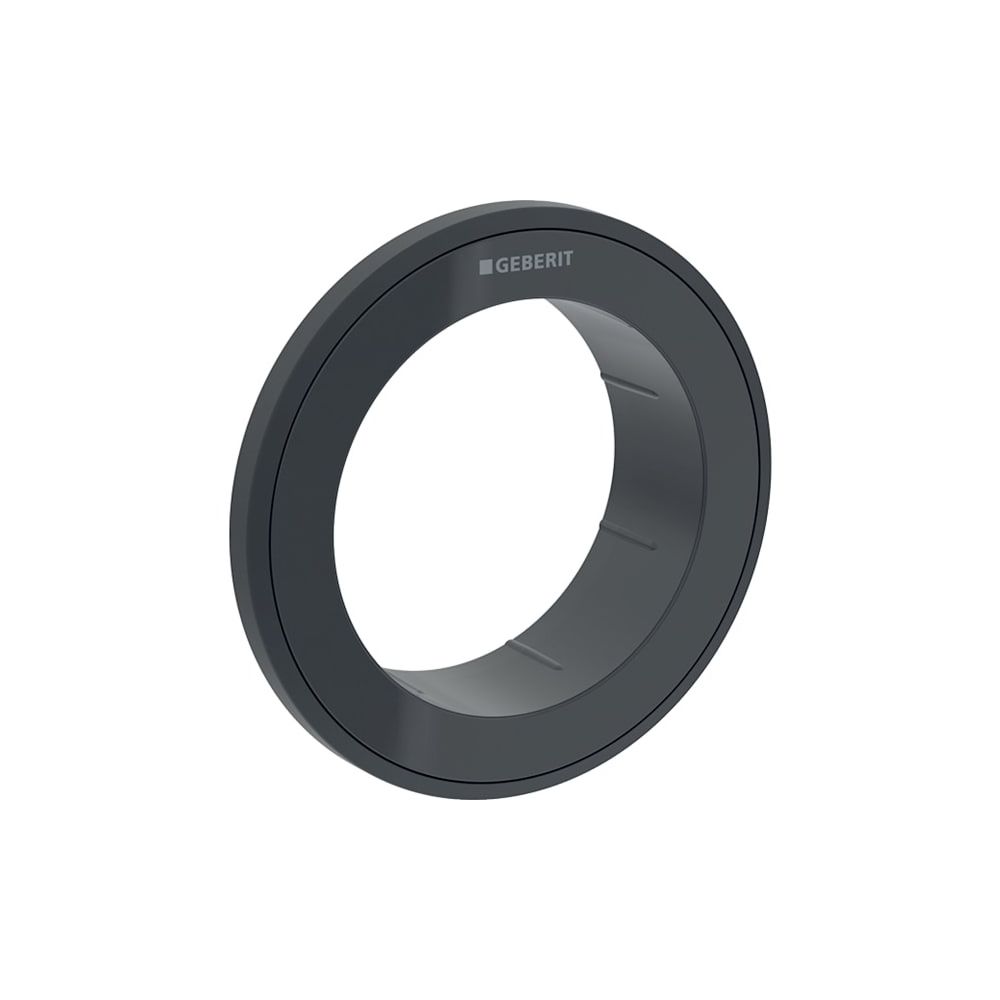 Geberit Typ 10 Rosette für Fernbetätigung Round, Möbeldrücker, Schwarz/Mattschwarz... GEBERIT-242964DW1 4025410743848 (Abb. 2)