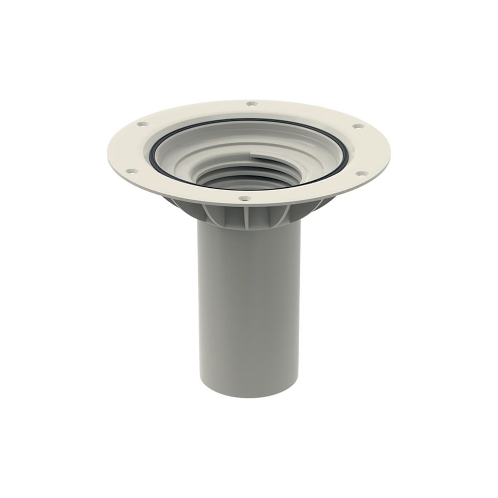 Geberit Einlaufstutzen rund, für Duschbodenablauf für Bodenbeläge aus PVC... GEBERIT-244473001 4025410743428 (Abb. 2)
