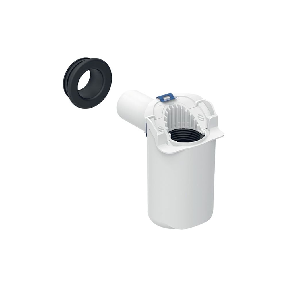 Geberit Tauchrohrgeruchsverschluss für Waschbecken, Raumsparmodell, Abgang horizonta... GEBERIT-151119111 4025410641489 (Abb. 2)