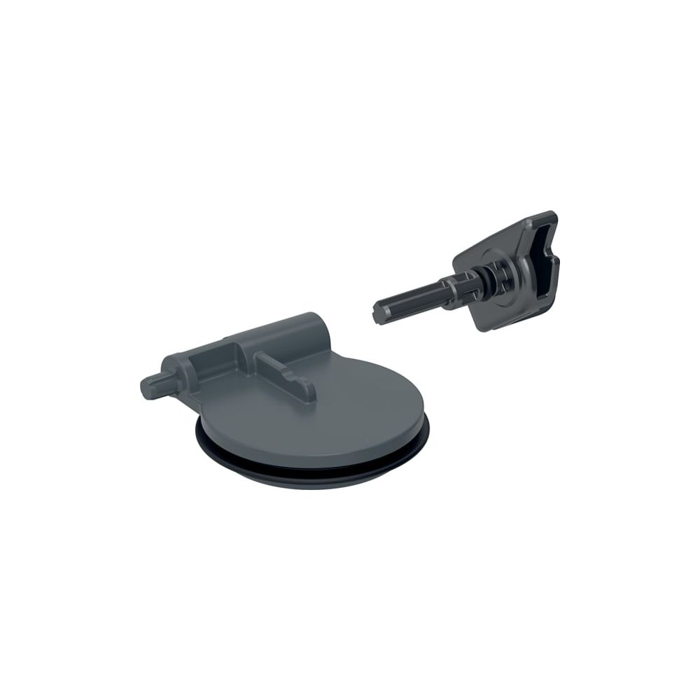 Geberit Ventilklappe, Dichtung, Ventilachse für ONE Waschtisch mit horizontalem Abga... GEBERIT-245603001 4025410707123 (Abb. 2)