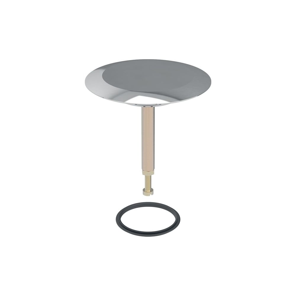 Geberit Ventilstopfen für Badewannenablauf mit Druckbetätigung, Hochglanz verchromt... GEBERIT-245439211 4025410604835 (Abb. 2)