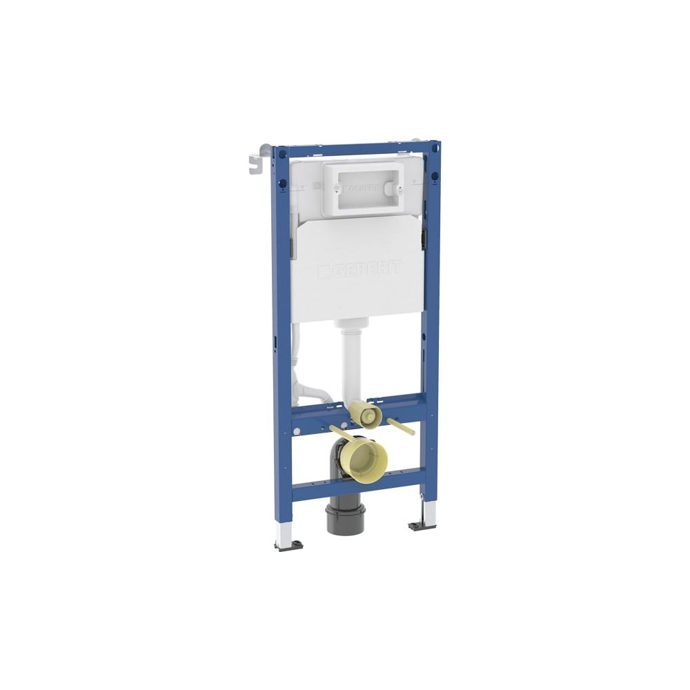 Geberit DuofixBasic Element für Wand-WC 112cm mit Delta Unterputzspülkasten 12cm, fü... GEBERIT-458103002 4064746032363 (Abb. 1)