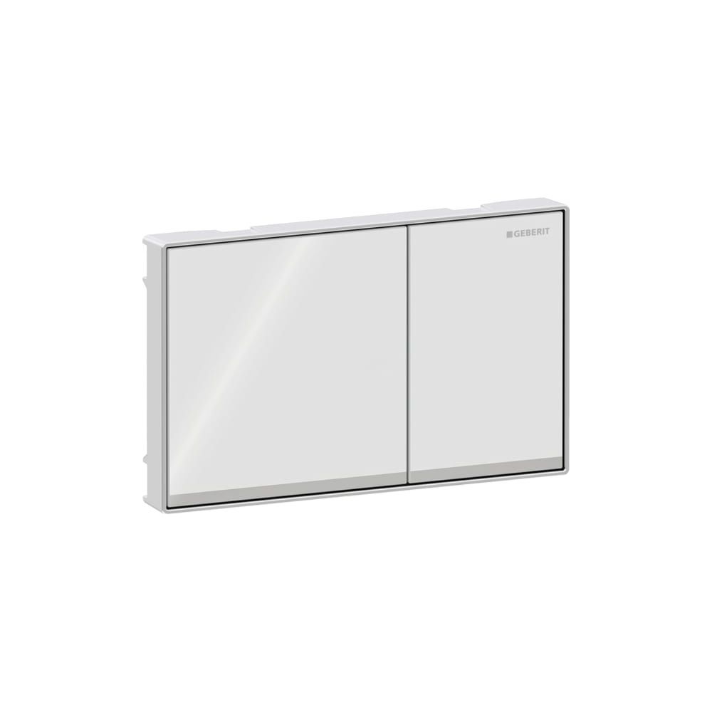 Geberit Sigma 60 Drückerplatte, 2-Mengen-Spülung, Square, flächenbündig Weiß, verspi... GEBERIT-115640SI1 4025416546818 (Abb. 5)