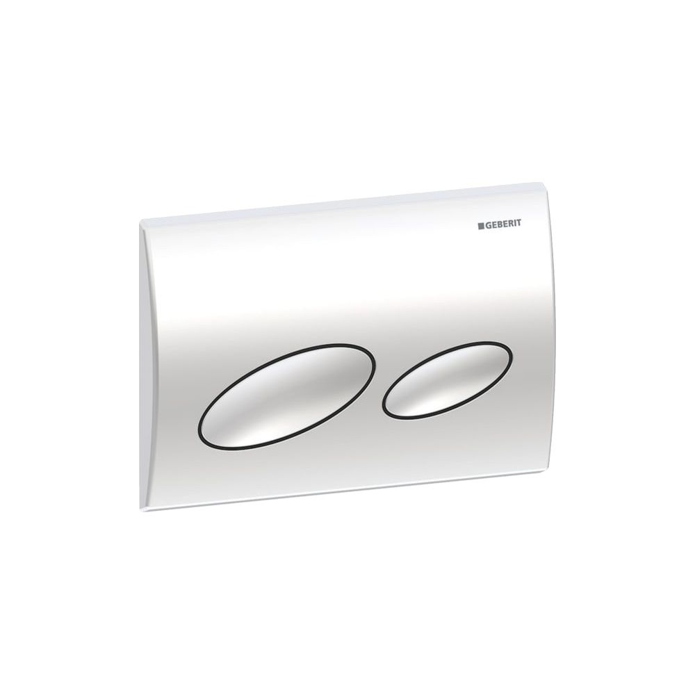 Geberit Drückerplatte Kappa 20, 2-Mengen-Spülung, Hochglanz verchromt... GEBERIT-115228211 4025416838661 (Abb. 4)