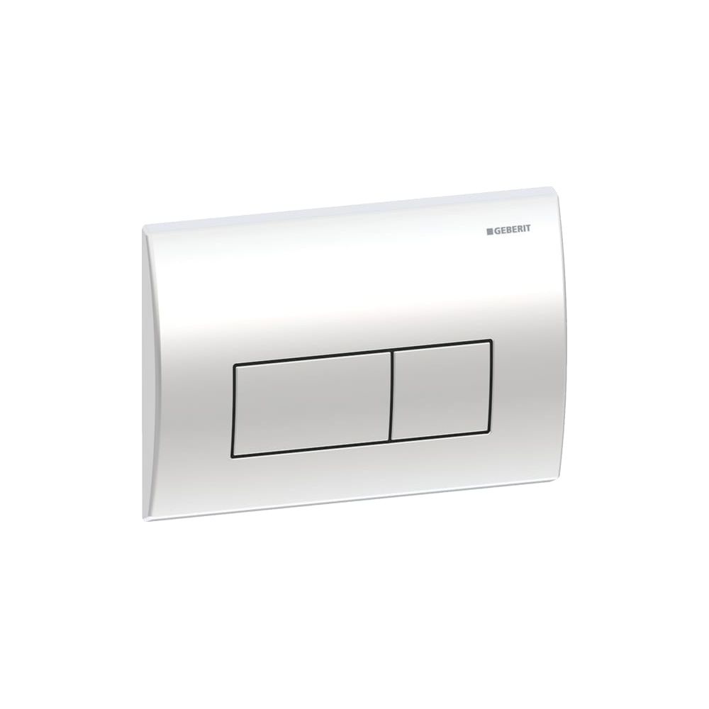Geberit Kappa 50 Drückerplatte, 2-Mengen-Spülung, Hochglanz verchromt... GEBERIT-115260211 4025416743088 (Abb. 4)