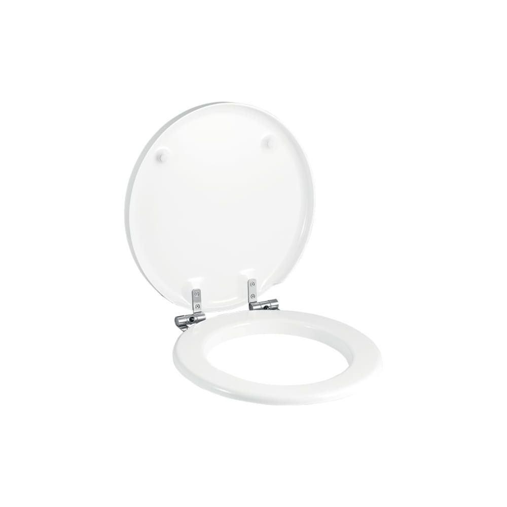 Geberit Preciosa WC-Sitz ohne Absenkautomatik, Weiß/glänzend... GEBERIT-571180000 4022009220117 (Abb. 2)