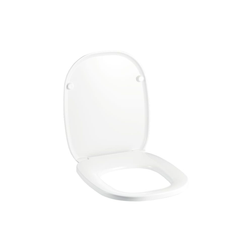 Geberit 500 WC-Sitz ohne Absenkautomatik, Befestigung von oben, Weiß/glänzend... GEBERIT-572100000 4022009219791 (Abb. 2)