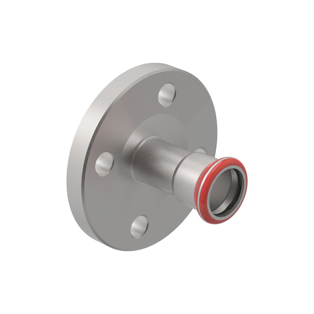 Geberit Mapress C-Stahl Flansch 6 bar, mit Pressmuffe Außendurchmesser 42mm, DN 40... GEBERIT-23747 4024723237471 (Abb. 3)