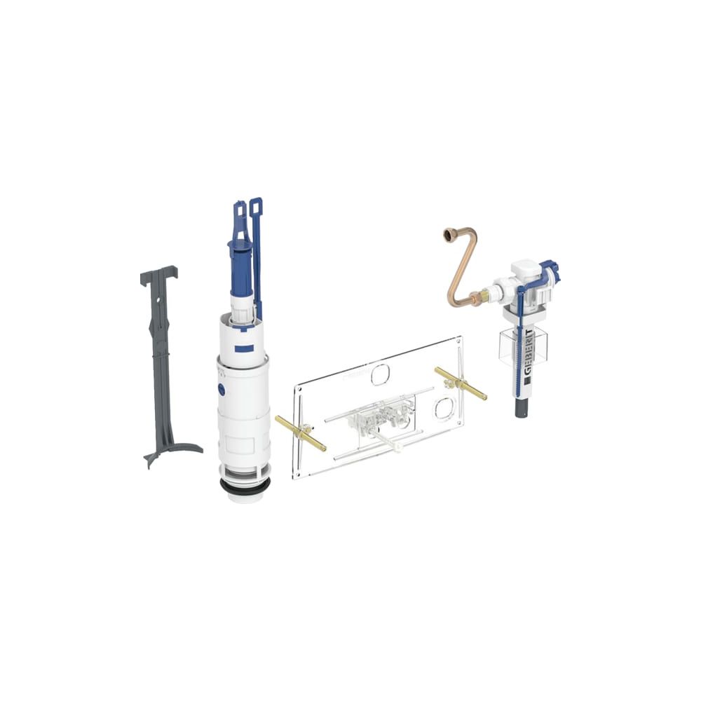 Geberit Umbauset für 2-Mengen-Spülung für Typ 10.800 UP-Spülkasten, 10-1.000 kPa, 24... GEBERIT-240835005 4064746037221 (Abb. 2)